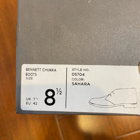 NEW IN BOX J. Crew Bennett Chukka Suede Boots - Picture 5 of 5
